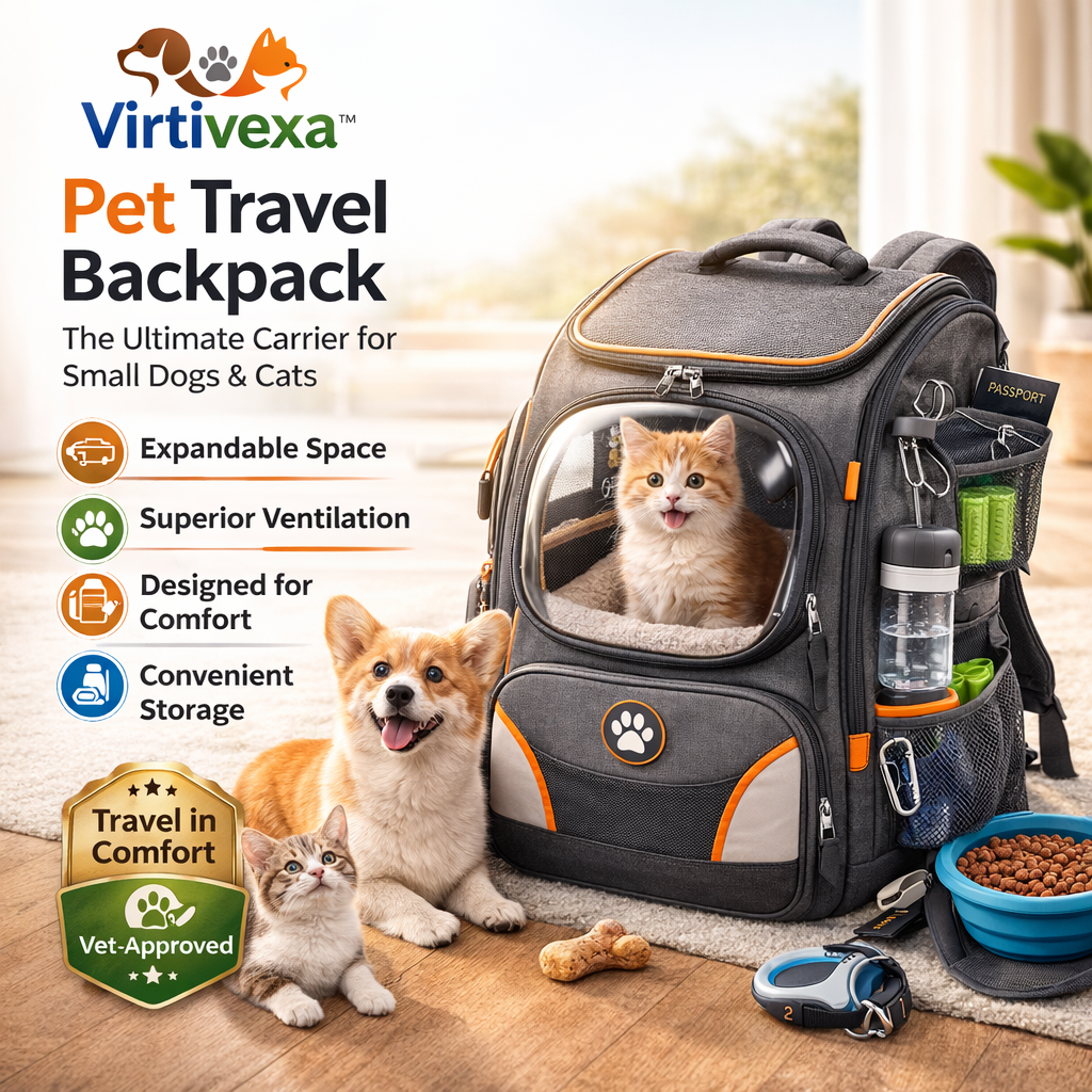 Virtivexa™ Pet Travel Backpack